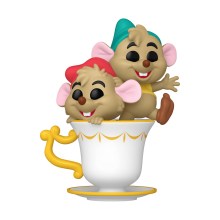 Funko Pop! Disney: Cinderella's 75th - Jaq & Gus Gus (in Cup) #1544 Vinyl Figure
