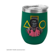 Cinereplicas TV Series: Netflix Squid Game - Squid Game Guards Stainless Travel Mug (CR4341)