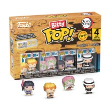 Funko Bitty Pop! 4-Pack: Demon Slayer - Zenitsu Agatsuma, Mitsuri Kanroji, Kanao Tsuyuri, Muzan Kibutsuji* Vinyl Figures