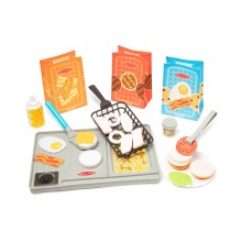 Melissa & Doug Pretend Play: Non-Wood Flip & Fry Grill Set (6074893)