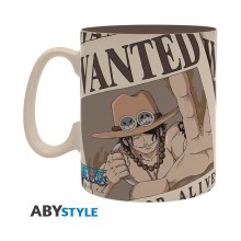 Abysse: One Piece - Wanted Ace Mug (460ml) (ABYMUGA455)