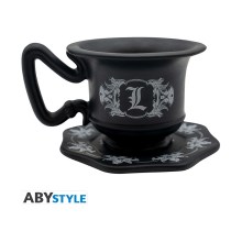 Abysse: Death Note - L's Cup 3D Mug with Saucer (ABYMUGA618)