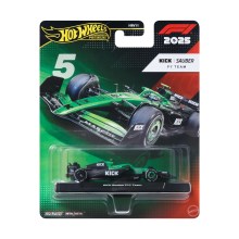 Mattel Hot Wheels Premium: F1 – Kick Sauber F1 Team Vehicle (JKD89)
