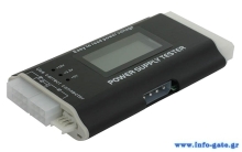 DELOCK tester τροφοδοτικού PC 18159, 3.3V/5V/12V, ATX/BTX/ITX