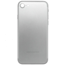 Καπάκι Μπαταρίας με Πλαίσιο για Apple iPhone 7 Ασημί με Τζαμάκι Κάμερας, Θύρα SIM και Εξωτερικά Πλήκτρα OEM Type A