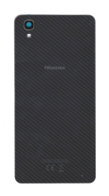 Πίσω Κάλυμμα Hisense C30 με Κόλλα, Τζαμάκι και Κάλυμμα Κάμερας Μαύρο Original 1092622