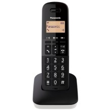 Ασύρματο Ψηφιακό Τηλέφωνο Panasonic KX-TGB610GRW Μαύρο-Λευκό με Δυνατό Kουδούνισμα, Πλήκτρο Αποκλεισμού Κλήσεων και Αναγνώριση Κλήσης