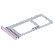 Βάση Κάρτας Sim Samsung SM-G980F Galaxy S20 Ροζ Original GH98-45070C