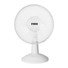 Ανεμιστήρας  Επιτραπέζιος N'oveen F445 45W Διαμέτρου 40cm με 3 Ταχύτητες Λευκός