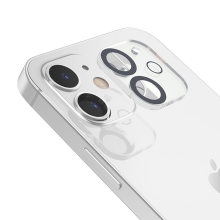 Προστασία Κάμερας Hoco 3D Metal G13 για iPhone 12 Μαύρο Σετ 25τεμ.