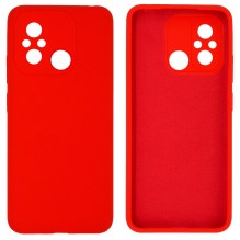 Θήκη Ancus Silicon Liquid για Xiaomi Redmi 12C Κόκκινο