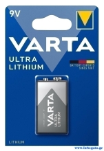 VARTA μπαταρία λιθίου Ultra, 9V, 1τμχ