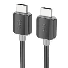 Καλώδιο Hoco US08 HDMI 2.0 σε HDMI 4K 60Hz HD 18Gbps Μαύρο 1m
