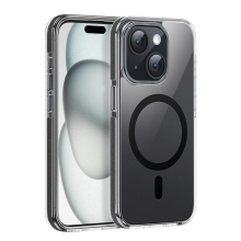 Θήκη Hoco Magnetic Premium Series Anti-Drop Magnetic Mag-charge για Apple iPhone 15 Smoke