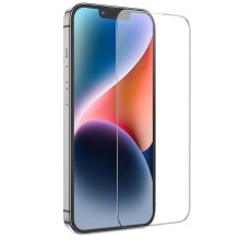 Tempered Glass Hoco Premium Series G1 0.33mm Flash Attach Full Silk Screen HD για Apple iPhone 15 iPhone 16