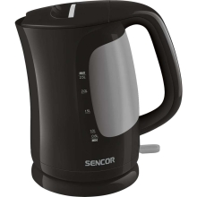 Βραστήρας με Διπλή Ένδειξη Στάθμης 2,5lt 2200W Sencor SWK 2511BK Μαύρο