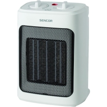 Κεραμικό Αερόθερμο Δωματίου Δαπέδου Sencor SFH 7600WH 2000W Λευκό