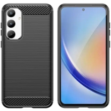 Θήκη TPU Ancus Carbon Series για Samsung SM-A356 Galaxy A35 5G Μαύρη