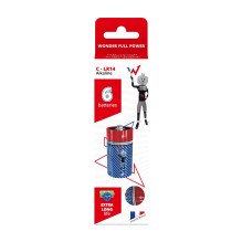 Μπαταρία Αλκαλική Wonder Full Power C-LR14 1.5V Τεμ. 6