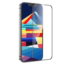 Tempered Glass Hoco A12 Plus Nano 3D Full Screen Edges Protection 9H με Μαύρο Περίγραμμα για Apple iPhone 16 Plus 15 Plus