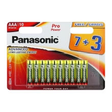 Μπαταρία Αλκαλική Panasonic Alcaline Pro Power LR03 size AAA 1.5V Τεμ. 10