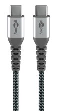 GOOBAY καλώδιο USB-C 49301, 60W, 480Mbps, 0.50m, μαύρο