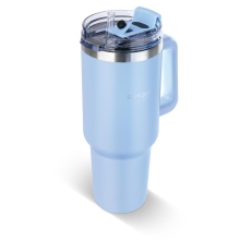 Ποτήρι Θερμός από Ανοξείδωτο & Πλαστικό 900ml HUGE Lamart LT4090 Μπλε