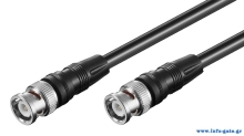 GOOBAY καλώδιο BNC 50074, RG59, 75 ohm, 5m, μαύρο