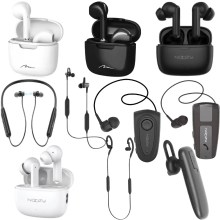 Σετ Bluetooth Hands Free Noozy BH40 BH41 BH55 BH67 BH68 BH80 Media-Tech MT3608K Hoco ES64 10τεμ.