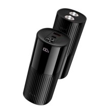 Power Bank Hoco J150 Stream 20000mAh 1xUSB-A 22.5W 1xUSB-C PD20W Digital LED Ένδειξη Μπαταρίας και Φακό Μαύρο