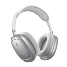 Wireless Ακουστικά Stereo Hoco W68 Calma HiFi Audio ANC v6.0 400mAh 45 Ώρες Ομιλίας AUX USB-C Ασημί