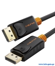 CABLETIME καλώδιο DisplayPort CT-01G, 4K/60Hz, 4.5m, μαύρο