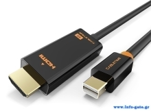CABLETIME καλώδιο mini DisplayPort σε HDMI CT-AV588-03G4K, 4K/30Hz, 1.8m, μαύρο
