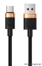 CABLETIME καλώδιο USB-C σε USB CT-AMCM2A, 2A, 480Mbps, 1m, μαύρο