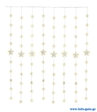 GOOBAY LED λαμπάκια κουρτίνα 57941, 3000K, 6.05m, IP44, 31V, 80 LED