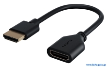 GOOBAY αντάπτορας HDMI 64824, εύκαμπτος, 4K/60Hz, 18Gbps, μαύρος