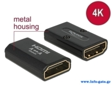 DELOCK αντάπτορας HDMI-A θηλυκό σε θηλυκό 65659, 4K