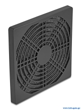DELOCK σχάρα για 120mm ανεμιστήρα 67313 με φίλτρο σκόνης, πλαστική, μαύρη