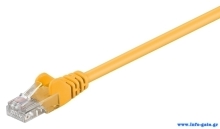 GΟOBAY καλώδιο δικτύου 68376, CAT 5e U/UTP, CCA, PVC, 5m, κίτρινο