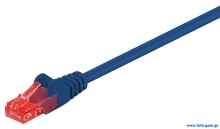GΟOBAY καλώδιο δικτύου 68452, CAT 6 U/UTP, CCA, PVC, 2m, μπλε