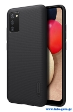 NILLKIN θήκη Super Frosted Shield για Samsung A025G/M/F/A02s, μαύρη