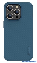 NILLKIN θήκη Super Frosted Shield Pro για Apple iPhone 14 Pro Max, μπλε