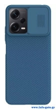 NILLKIN θήκη CamShield για Xiaomi Redmi Note 12 5G, μπλε