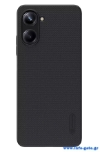 NILLKIN θήκη Super Frosted Shield για Realme 10 Pro 5G, μαύρη