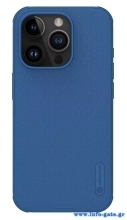 NILLKIN θήκη Super Frosted Shield Pro για iPhone 15 Pro, μπλε