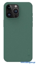NILLKIN θήκη Super Frosted Shield Pro για iPhone 15 Pro Max, πράσινη