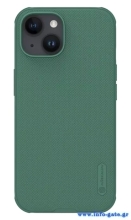 NILLKIN θήκη Super Frosted Shield Pro Magnetic για iPhone 15, πράσινη