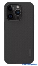 NILLKIN θήκη Super Frosted Shield Pro Magnetic για iPhone 15 Pro, μαύρη