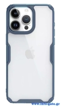 NILLKIN θήκη Nature Pro για iPhone 15 Pro, διάφανη-μπλε