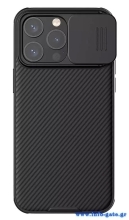 NILLKIN θήκη CamShield Pro για iPhone 15 Pro, μαύρη